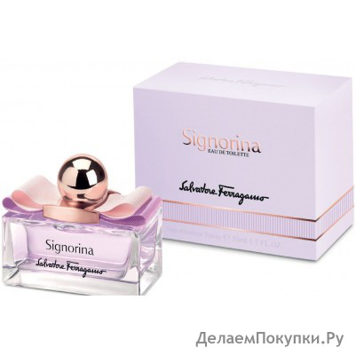 SALVATORE FERRAGAMO SIGNORINA EAU DE TOILETTE 100ML