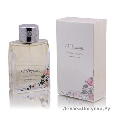 DUPONT 58 AVENUE MONTAIGNE POUR FEMME LIMITED EDITION 100ML