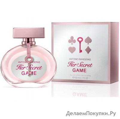 ANTONIO BANDERAS HER SECRET GAME 80ML