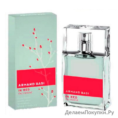 ARMAND BASI IN RED EAU FRAICHE EAU DE TOILETTE 100ML