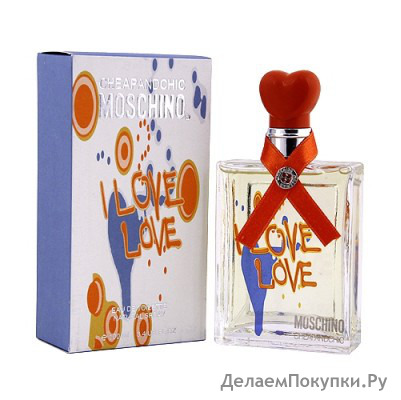   MOSCHINO CHEAP AND CHIC I LOVE LOVE EAU DE TOILETTE 100 ML