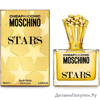 MOSCHINO CHEAP AND CHIC STARS EAU DE PARFUM 100ML