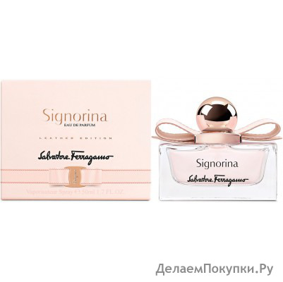 SALVATORE FERRAGAMO SIGNORINA LEATHER EDITION 100ML