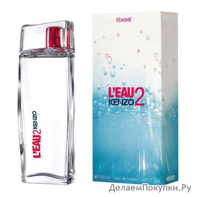   KENZO L'EAU 2 KENZO POUR FEMME EAU DE TOILETTE 100ML