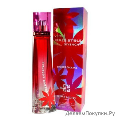   GIVENCHY VERY IRRESISTIBLE SUMMER COCKTAIL EAU DE TOILETTE 75ML