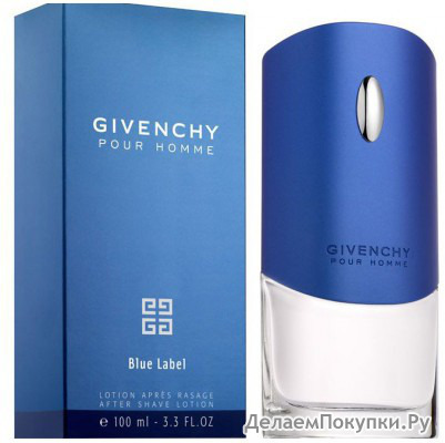 GIVENCHY POUR HOMME BLUE LABEL 100ML