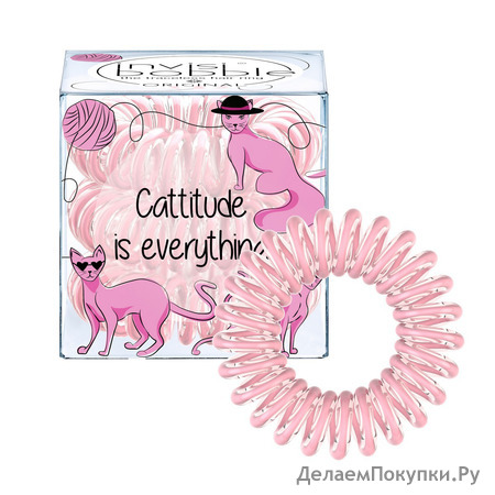 -   invisibobble ORIGINAL Cattitude Is Everything!