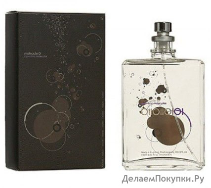 Escentric Molecules "Molecula 01".eau de toilette 100ml. Unisex