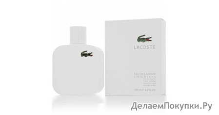 LACOSTE EAU DE LACOSTE L.12.12 BLANC men 100ml edt