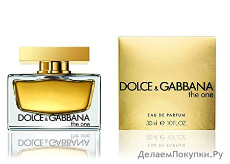 Dolce & Gabbana The One For Women. Eau De Parfum Spray 1-Ounce