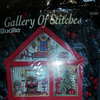 Gallery of Stitches Bucilla, Christmas House, 7 X 10 Counted Cross-stitch Hutch