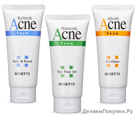 ROSETTE "Acne Foam"   ,   ,     , 120 