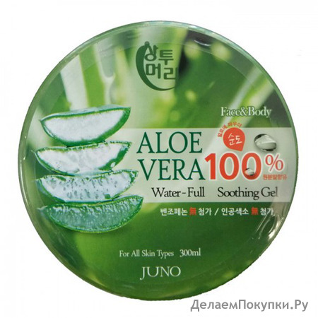 JUNO "Aloe Soothing Gel"   100%  , , 300 