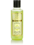         SLS  , 210 ,  ; Green Tea & Mint Herbal Body Wash SLS / Paraben Free, 210 ml, Khadi