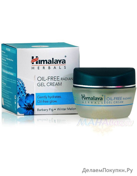   -, 50 ,  ; OIL-FREE Radiance Gel Cream, 50 g, Himalaya