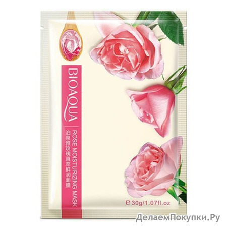        BIOAQUA Rose MOISTURIZING MASK