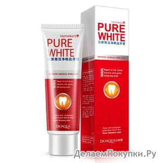        BIOAQUA PURE WHITE TOOTHPASTE 120