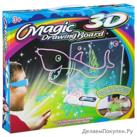  3D    Magic Drawing Board.