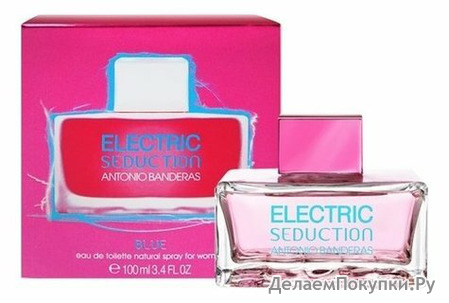 Antonio Banderas Electric Seduction Blue for woman 100ml