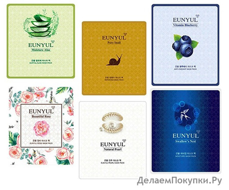 EUNYUL "Aloe Mask Pack"    ,   , 30 