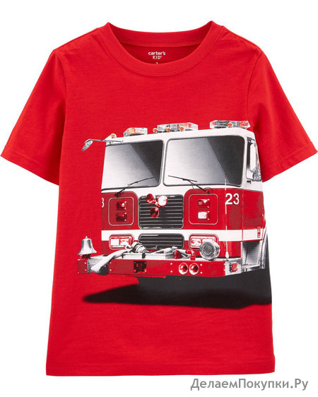 Firetruck Jersey Tee