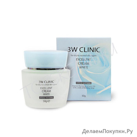 3W Clinic Excellent White Cream        