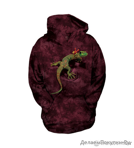 The Mountain Kids' Hoodie Sweatshirt - Peace Out Gecko