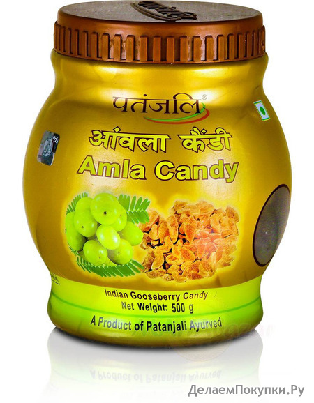    , 500 , ; Amla Candy, 500 g, Patanjali