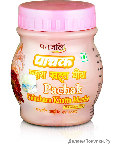    , 100 , ; Pachak Chuhara Khatta Mitha, 100 g, Patanjali