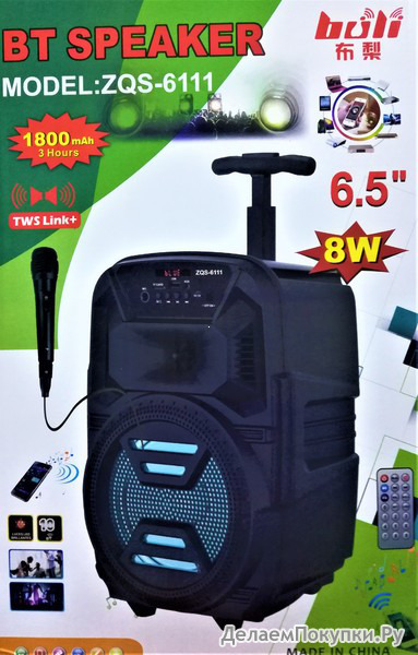    BT SPEAKER-6111