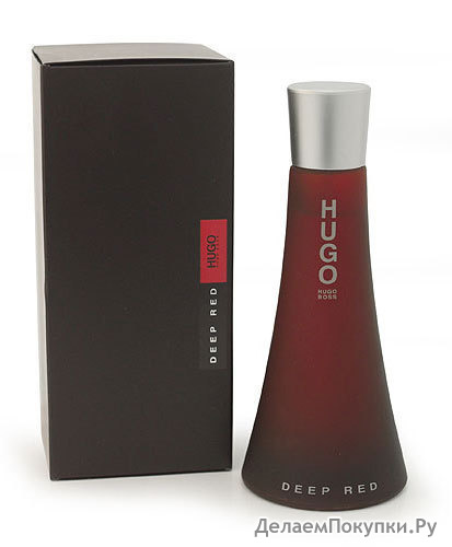 BOSS DEEP RED lady TEST 90ml edp