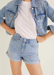 Short denim