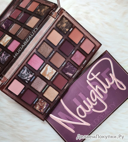   HUDA NAUGHTY NUDE EYESHADOW PALETTE