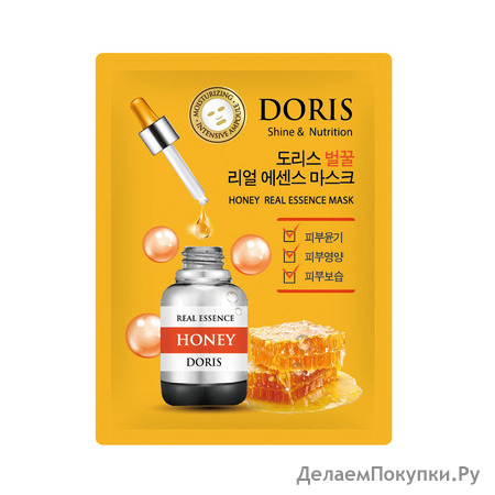 JIGOTT DORIS      HONEY Real Essence Mask, 25 , 10 