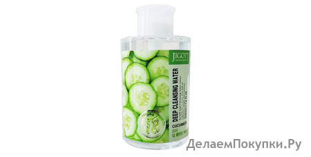 JIGOTT       CUCUMBER Deep Cleansing Water, 530 