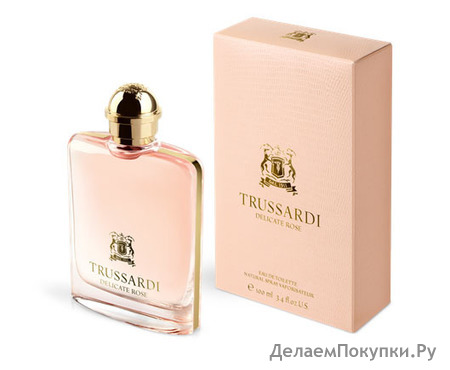 TRUSSARDI DELICATE ROSE lady TEST 100ml edt