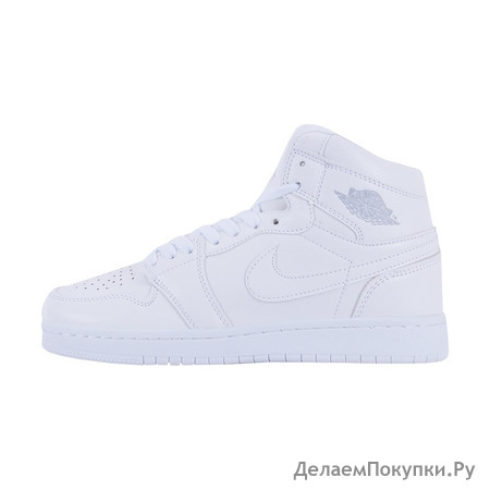  Nike Air Jordan 1 Mid White