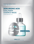 DERMAL         Hyaluronate Collagen Essence Mask Silver Foil, 30 