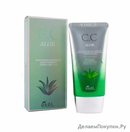 EKEL CC      C.C Aloe SPF50+ PA+++, 50 