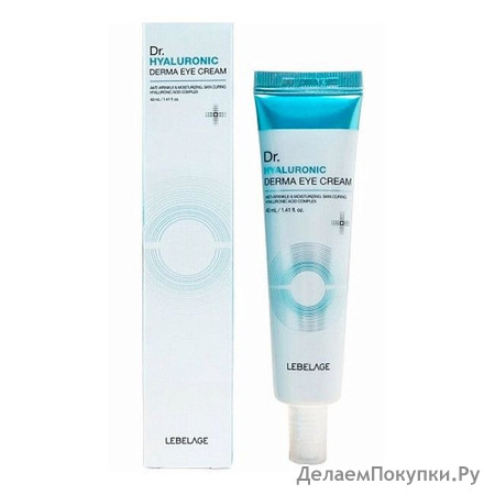 LEBELAGE        Dr. Hyaluronic Derma Eye Cream, 40 