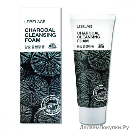 LEBELAGE      Charcoal Cleansing Foam, 100 