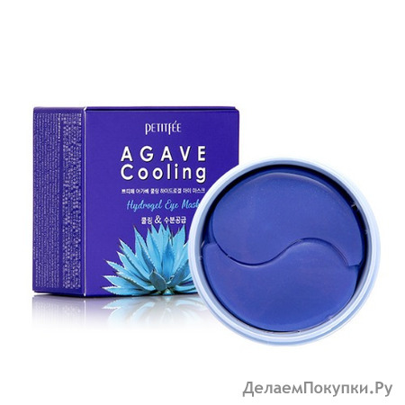 PETITFEE      Agave Cooling Hydrogel Eye Mask, 60 