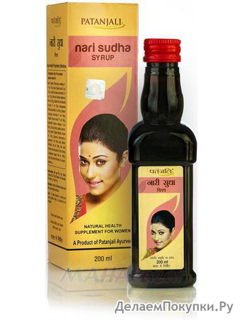      , 200 , ; Nari Sudha Syrup Natural Health Supplement for Women, 200 ml, Patanjali