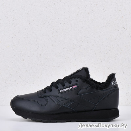  Reebok Classic Leather Black  w301-3