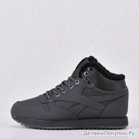  Reebok Classic Leather Grey Mid  w310-3