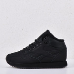  Reebok Classic Leather Black Mid  w310-1