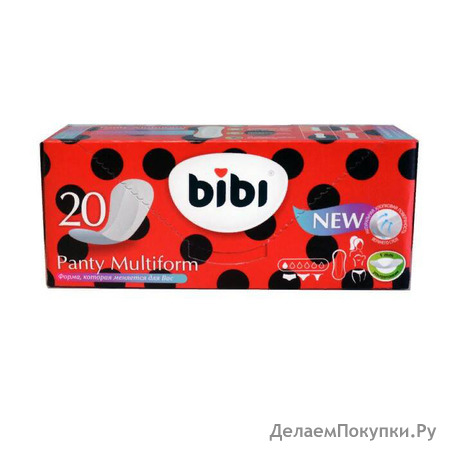   "BIBI" Panty Multiform, 20 .