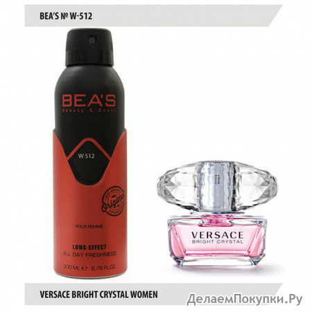  Beas Versace Bright Crystal Women 200 ml . W 512