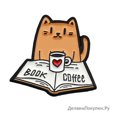   "Cat with book"