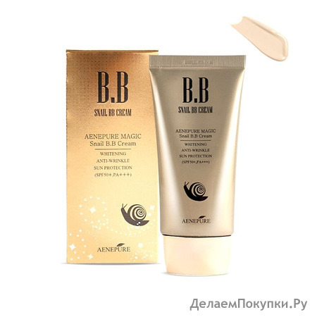 EKEL BB       /  BB Snail Gold Cream SPF 50+/PA+++, 50 